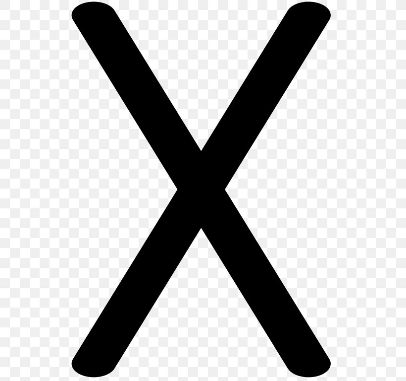 X Mark Sign Clip Art, PNG, 579x768px, X Mark, Black, Black.