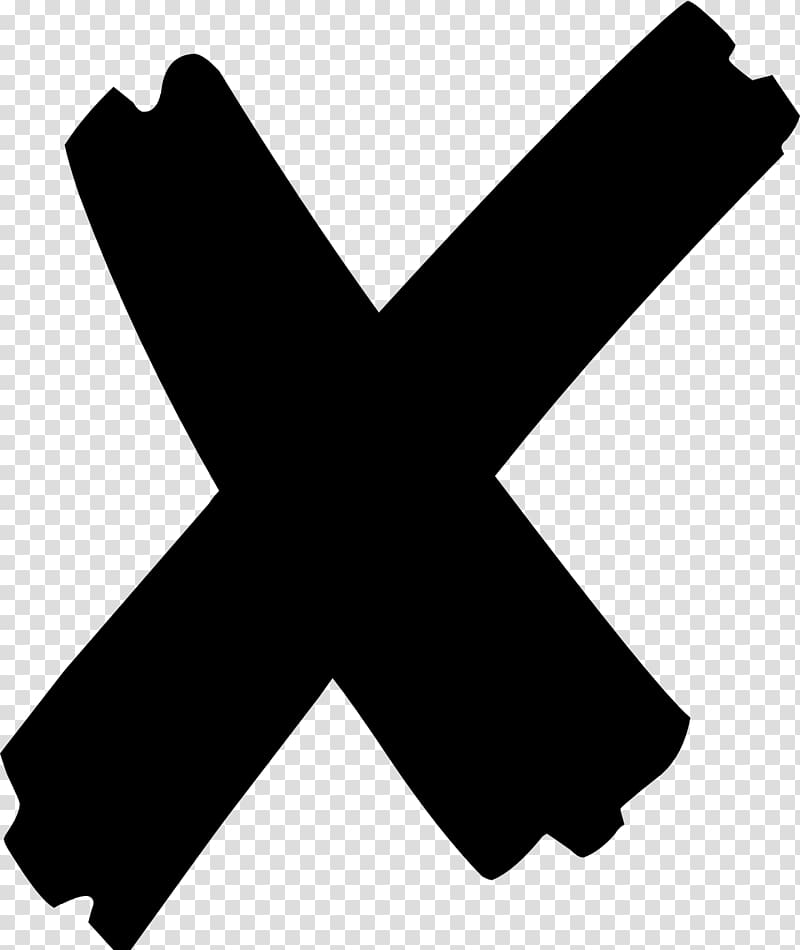X mark Computer Icons Check mark , X transparent background.