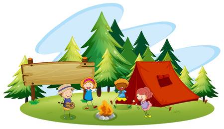 camping clipart.
