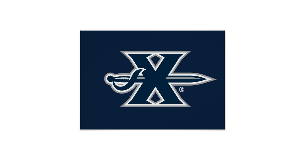 Xavier University Sword Logo Poster.