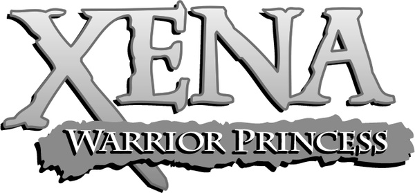 Xena warrior princess Free vector in Encapsulated PostScript.