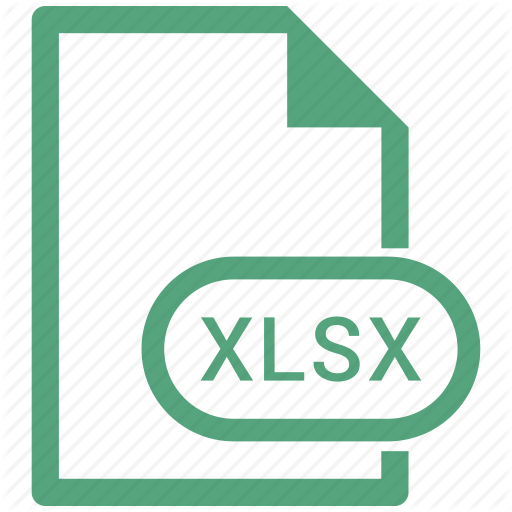 Xlsx Icon #347732.