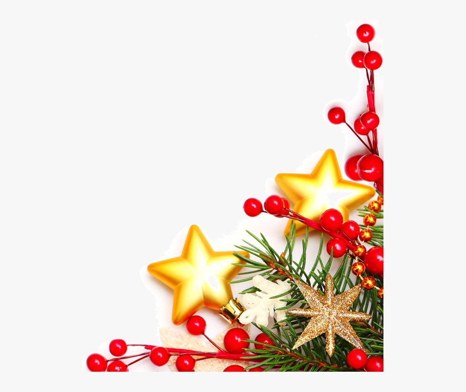 Christmas Corner Decorations Png.