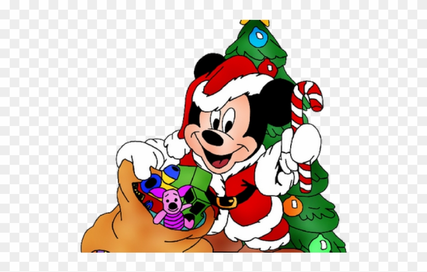 Merry Christmas Clipart Mickey Mouse.