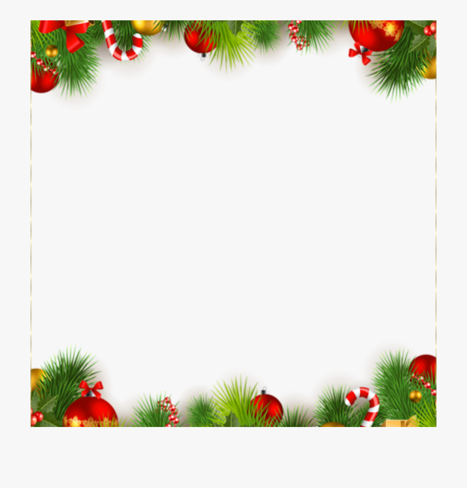 Christmas Border Frame Clip Art