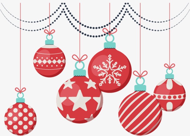Christmas Ornaments Png Images.