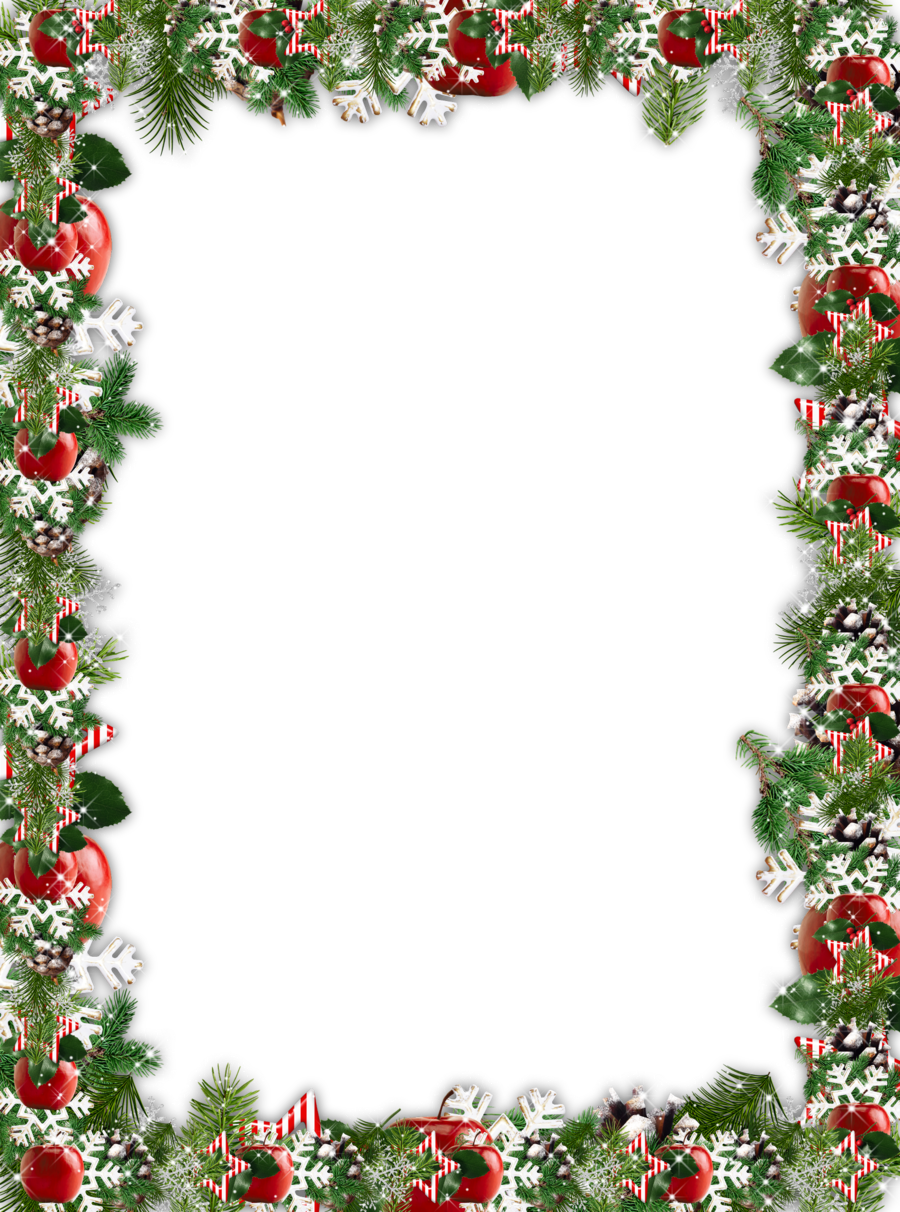 Christmas Picture Frame clipart.