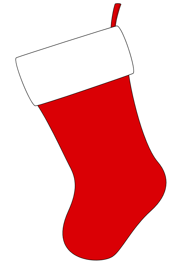 Christmas Stocking Clipart.