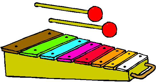 Xylophone Clipart.