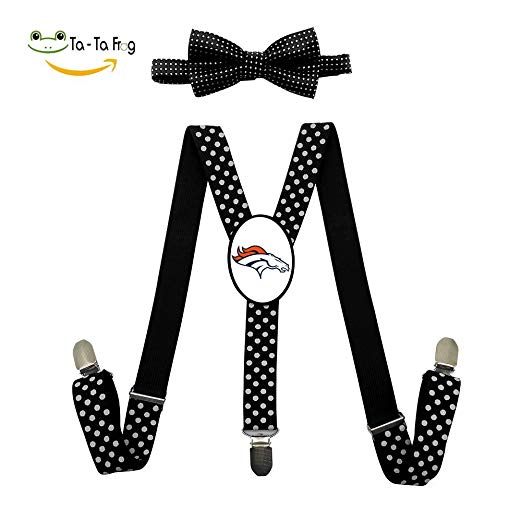 Amazon.com: Xiacai football Sports Suspender&Bow Tie Set.
