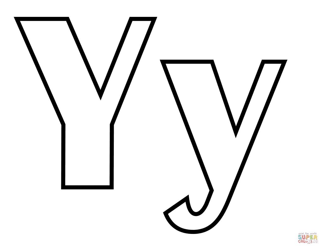 Free Free Printable Letter Y Coloring Pages, Download Free.