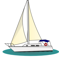 Yacht Clipart.
