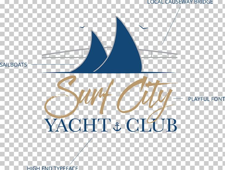 Surf City Yacht Club Long Beach Township Logo Regatta PNG.