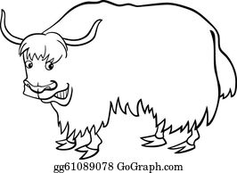 Yak Clip Art.