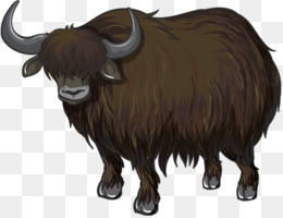 Domestic Yak PNG and Domestic Yak Transparent Clipart Free.