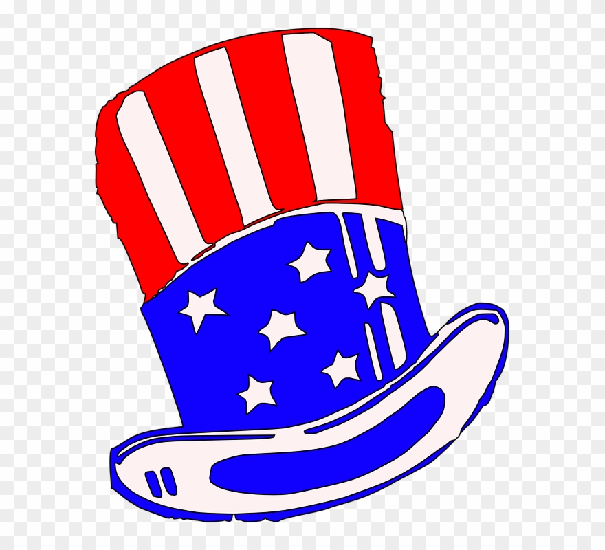 Uncle Sam Clipart President Hat.