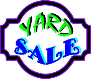 Free yard sale clip art clipart 3.