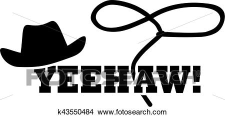 Download Free png Cowboy western hat with lasso.