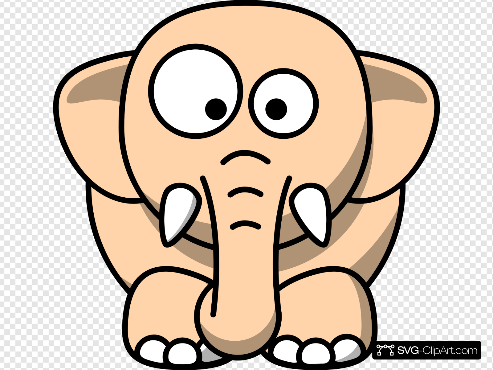Free Free 310 Baby Elephant With Glasses Svg SVG PNG EPS DXF File