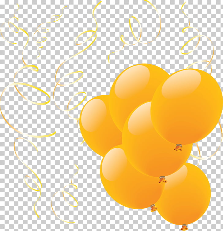 Balloon , Yellow Balloons PNG clipart.