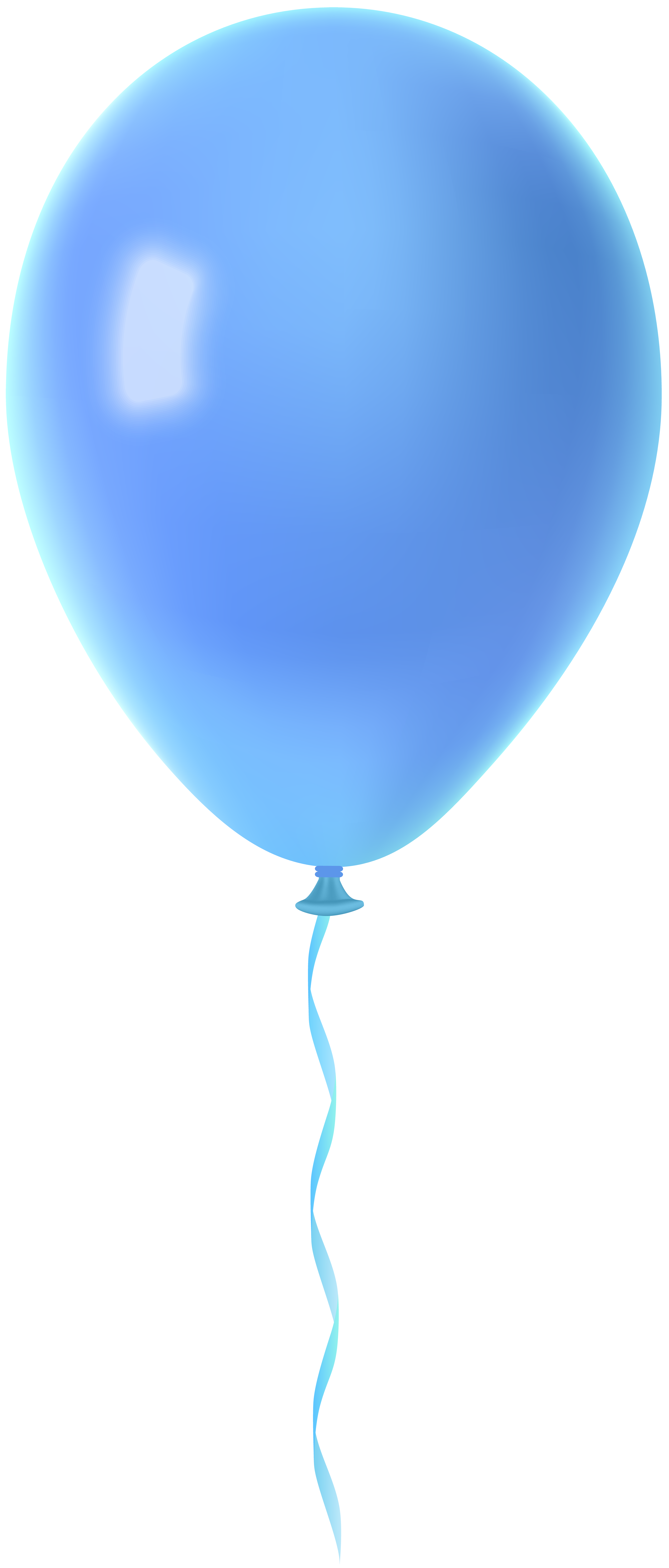 Balloon Blue Clip art.