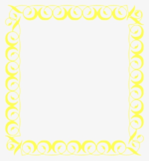 Yellow Border PNG, Transparent Yellow Border PNG Image Free Download.