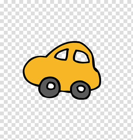 Ba, yellow and gray car cartoon graphic screenshot.