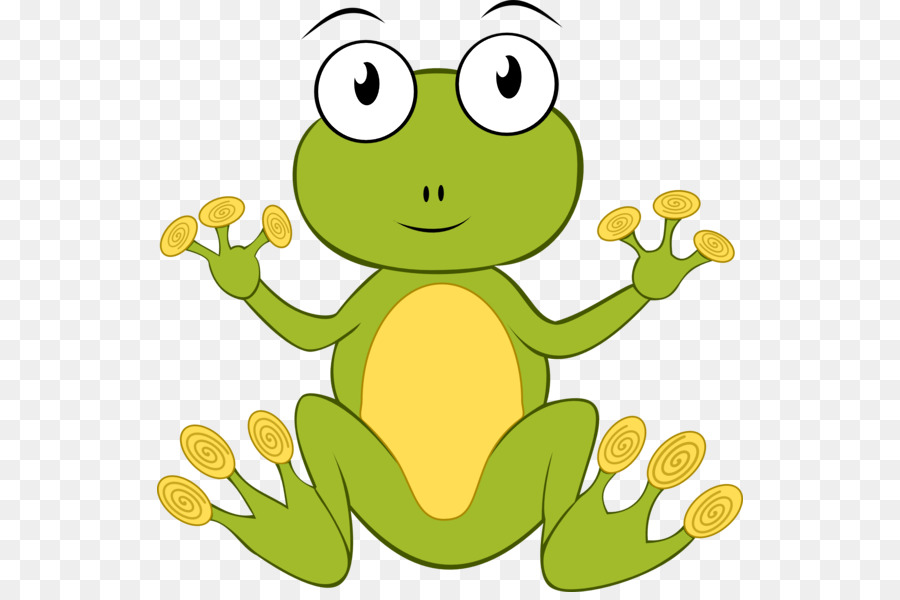 Frog Cartoon clipart.