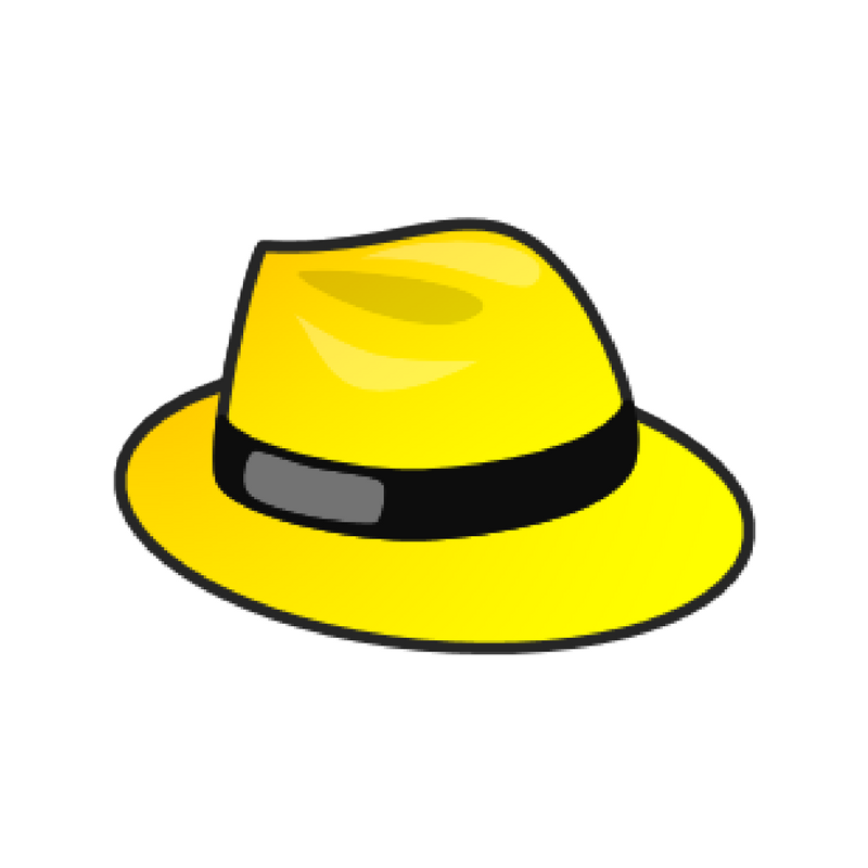 yellow fedora hat clipart 10 free Cliparts | Download images on ...