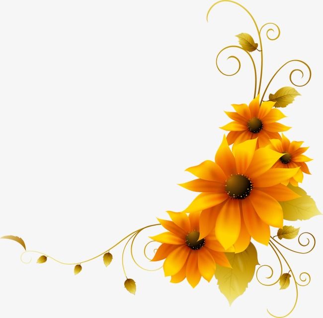 Download yellow flower vector clipart 10 free Cliparts | Download ...