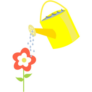 Growing Flower Clipart.