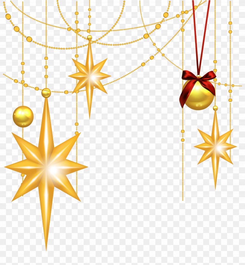 Star Of Bethlehem Christmas Ornament Clip Art, PNG.