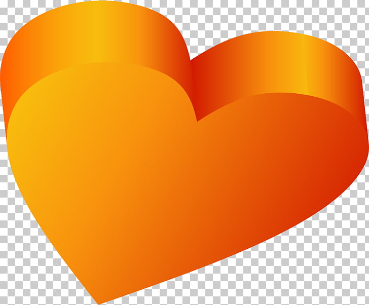 Desktop Yellow Heart, valentine PNG clipart.