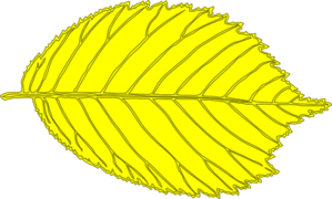 Yellow Leaf Clipart.