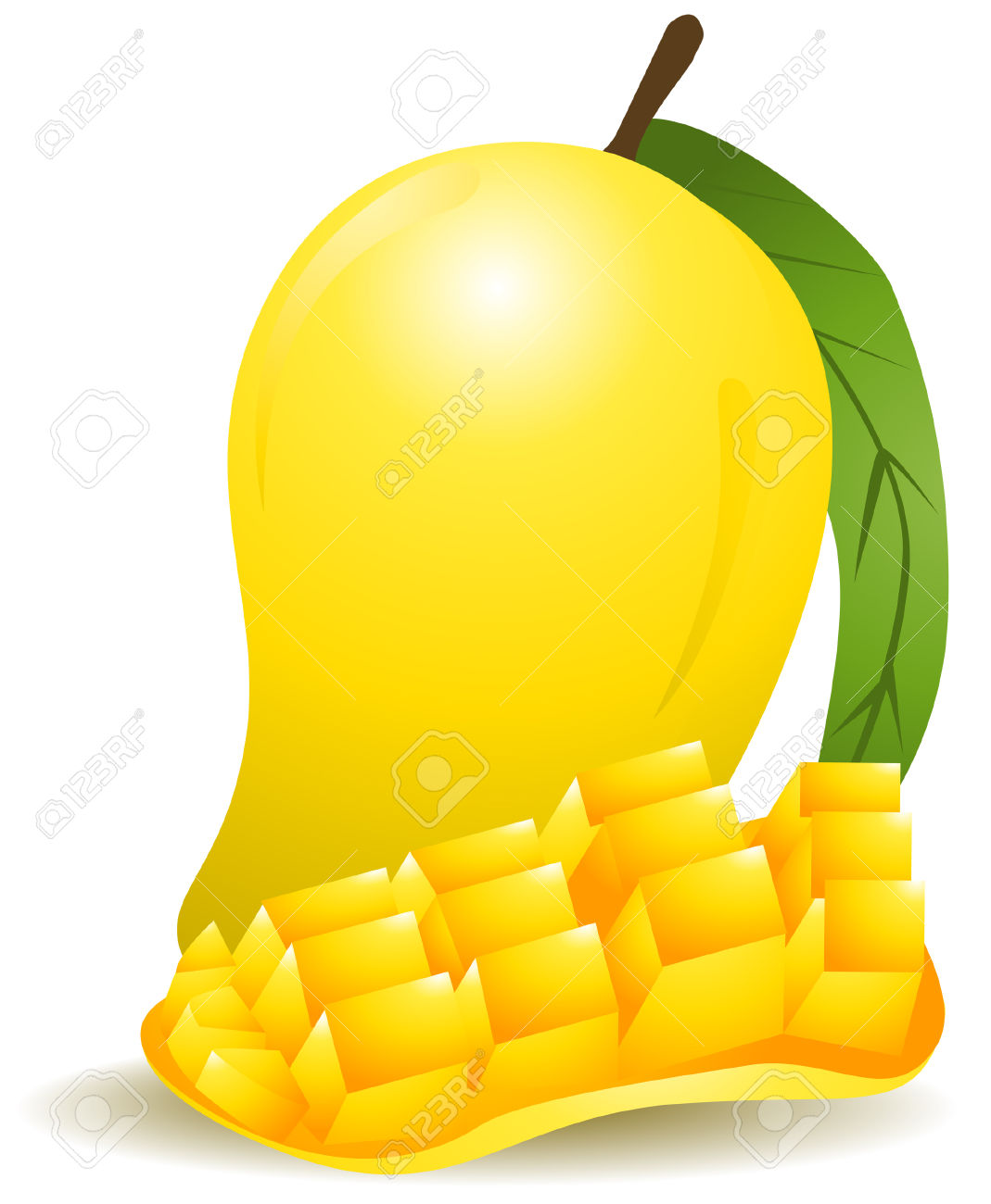 Yellow Mango Clipart 2 Clipart Station