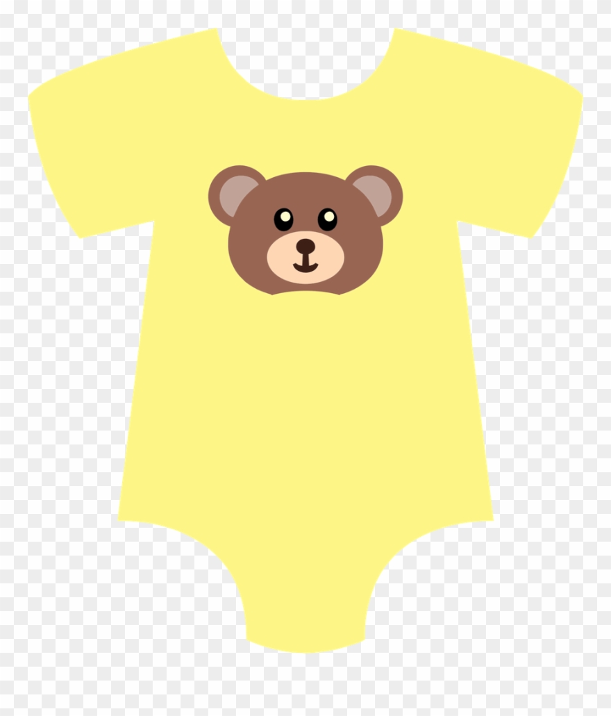 Baby Girl Onesie Clip Art.