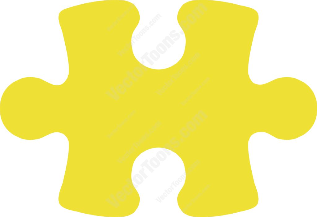 Yellow puzzle piece.