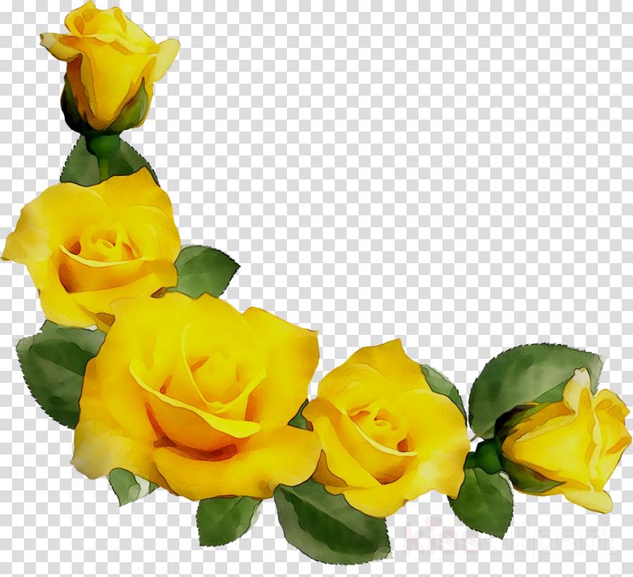 yellow roses frames clipart 10 free Cliparts | Download images on ...