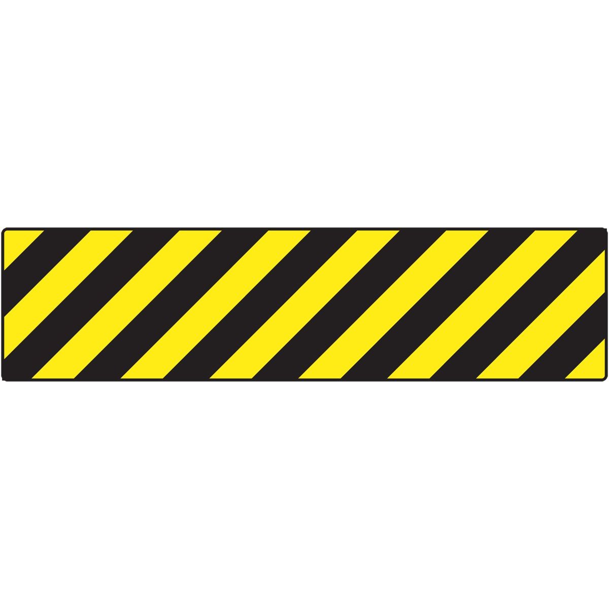 Yellow Black Caution Stripes.