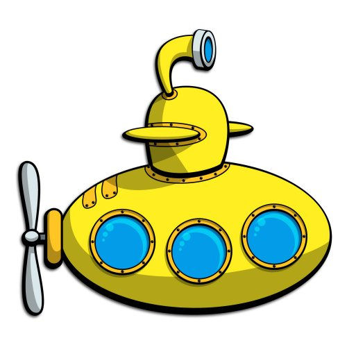 yellow submarine cartoon orginal