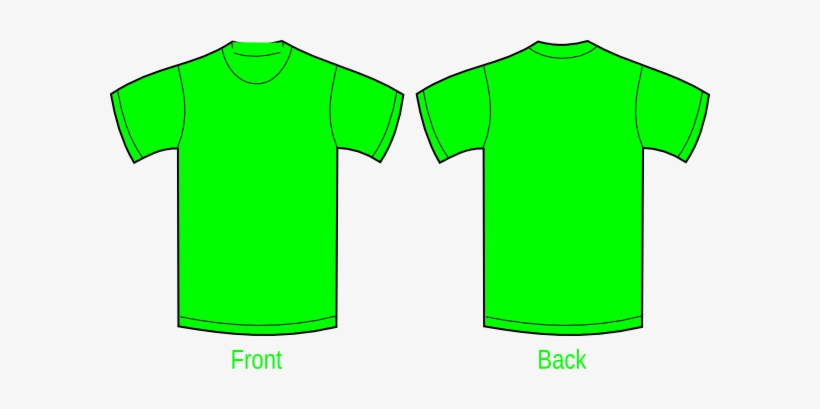 How To Set Use Plain Yellow Green Shirt Clipart.