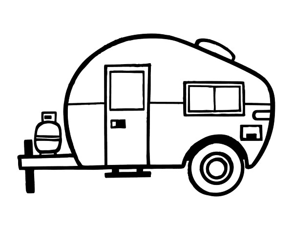 yellow & white camper clipart 10 free Cliparts | Download images on ...