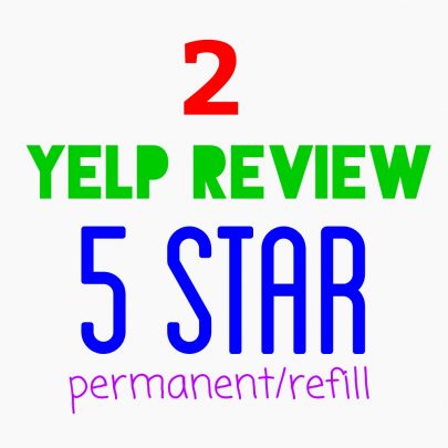 I will give you permanent yelp 5 star review.