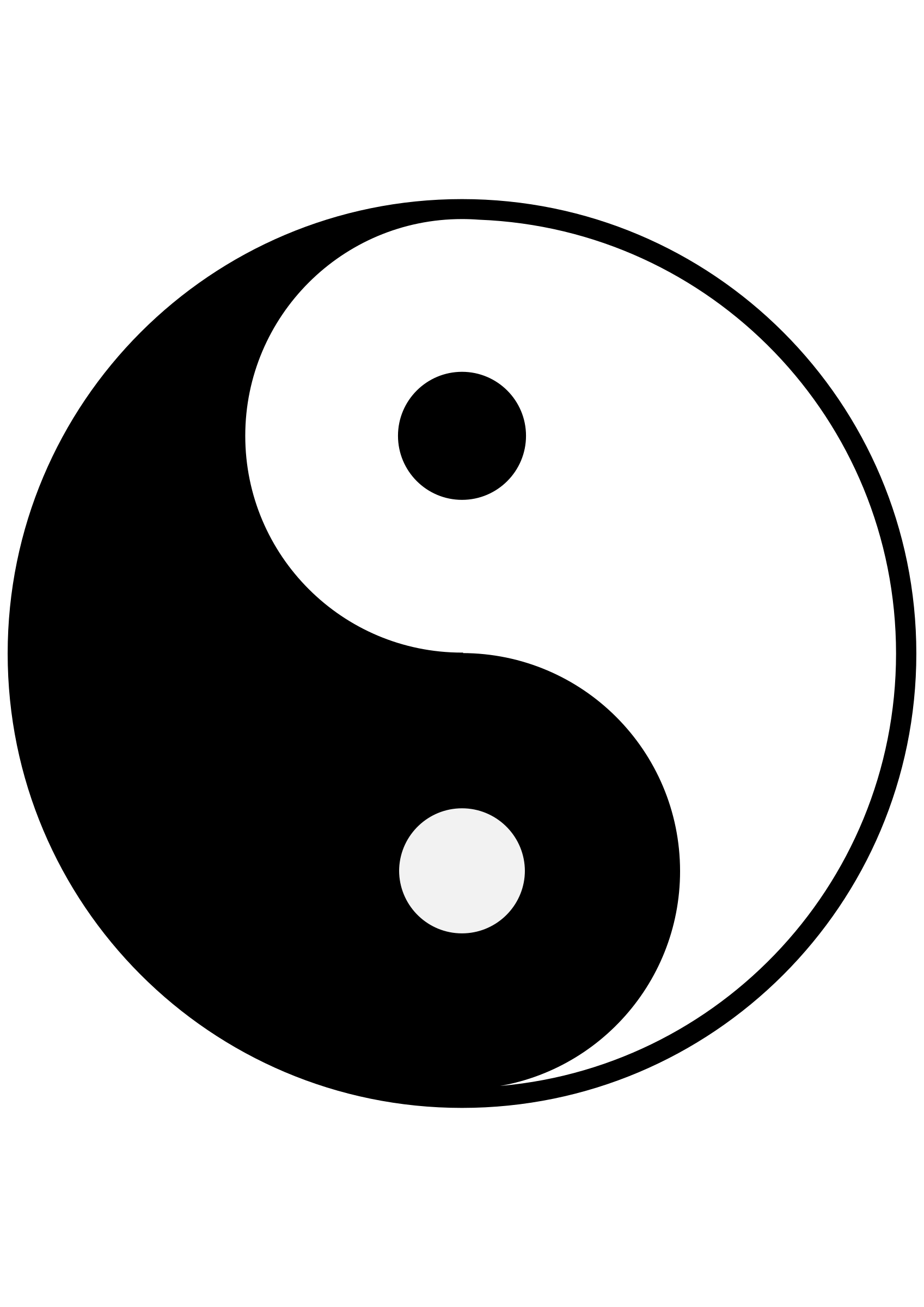 Symbol Yin and yang.