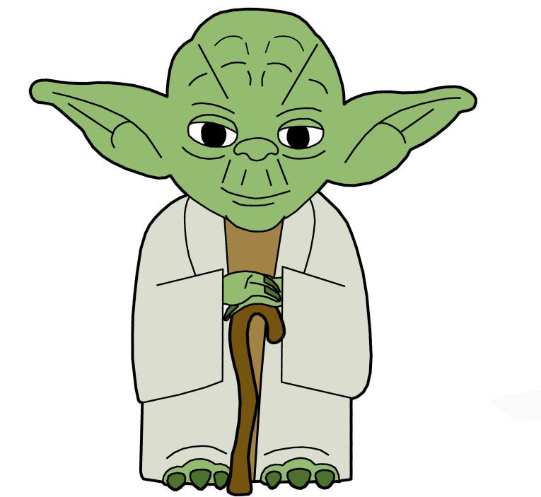 Clip Art Yoda.