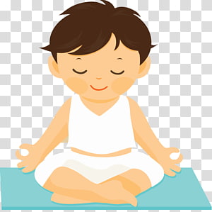 Yoga Kids transparent background PNG cliparts free download.
