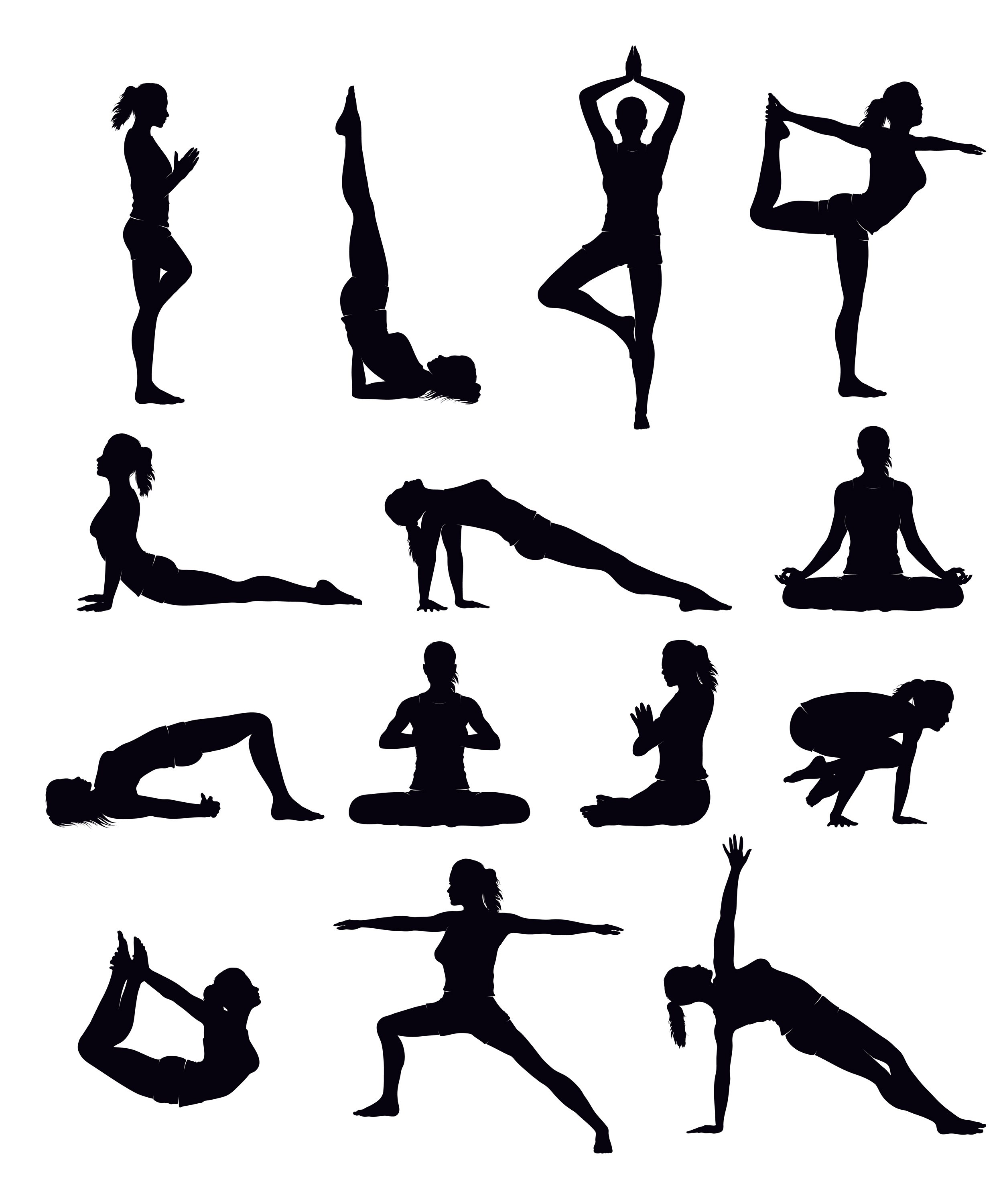Yoga poses clipart free 5 » Clipart Portal.