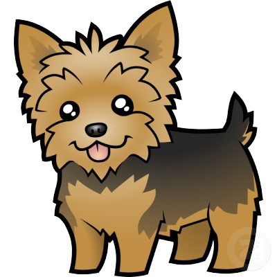 Yorkshire Terrier Clipart.