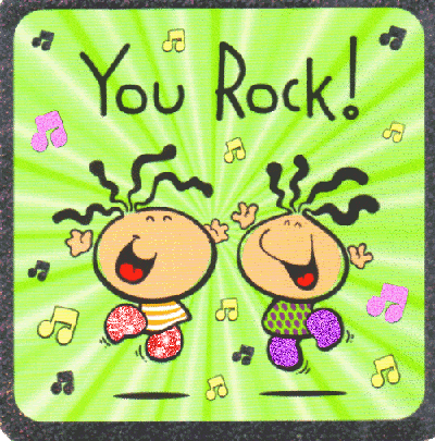 You Rock Animated Clipart.
