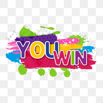 You Win Png, Vector, PSD, and Clipart With Transparent Background.